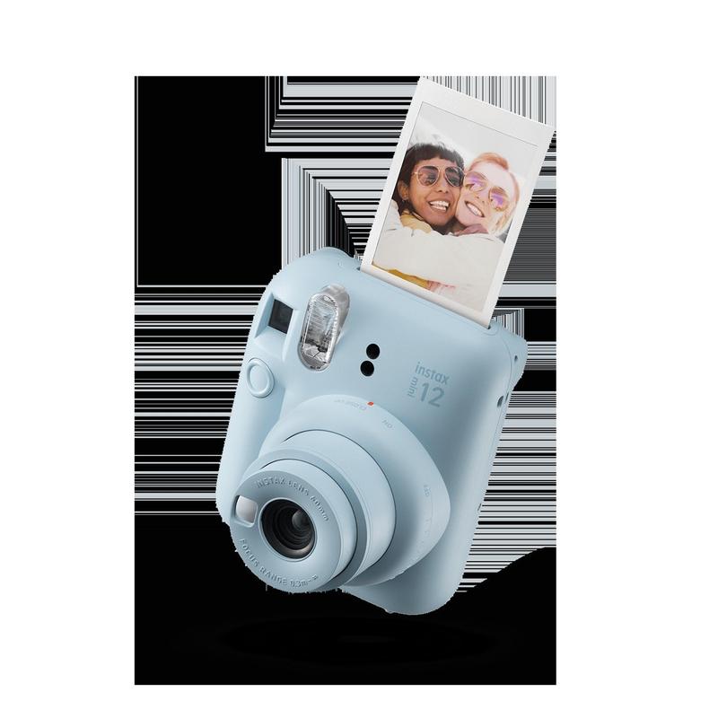 Fujifilm Instax Mini 12 Instant Camera Pastel Blue with Holiday Bundle 2024