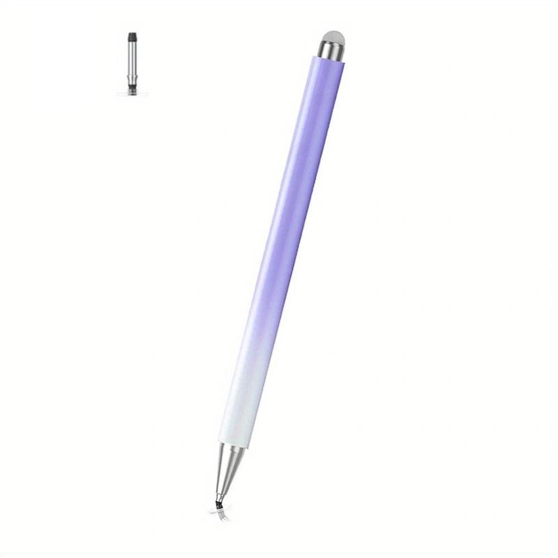 2 In 1 Stylus Pen with Magnetic Cap for Summer, High Sensitivity Disc & Fiber Tip Stylus Pen, Universal Stylus Pen Compatible with iPad, iPhone, Android, Microsoft Tablets, Spring Season Gifts