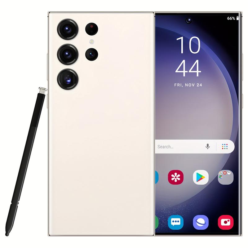 New Originals24 Ultra Smart Phone Network 7.3 Inch 16GB+1TB Android Phone Unlocked 5000MA Also 50MP+108MP 5G Phone NFC Christmas Gift