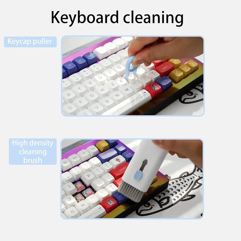 6 in 1 Electronic Cleaner Kit - Keyboard cleaner, laptop cleaner with brush, laptop phone computer