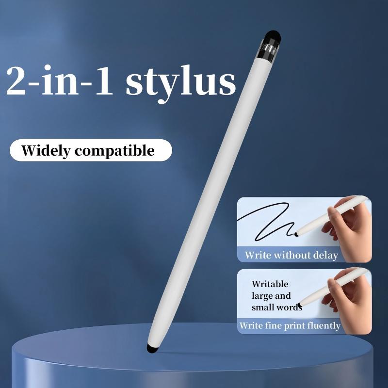 2-in-1 Stylus Pen, High Precision Stylus Pen, Tablet & Computer Accessories Compatible with iPad iPhone Android Tablet