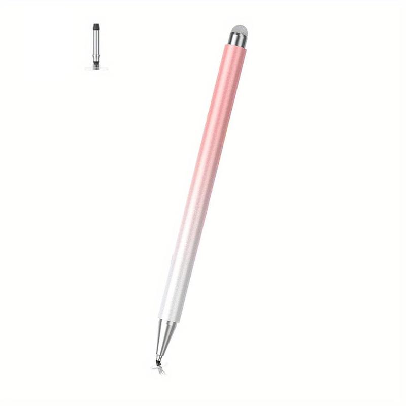 2 In 1 Stylus Pen with Magnetic Cap for Summer, High Sensitivity Disc & Fiber Tip Stylus Pen, Universal Stylus Pen Compatible with iPad, iPhone, Android, Microsoft Tablets, Spring Season Gifts