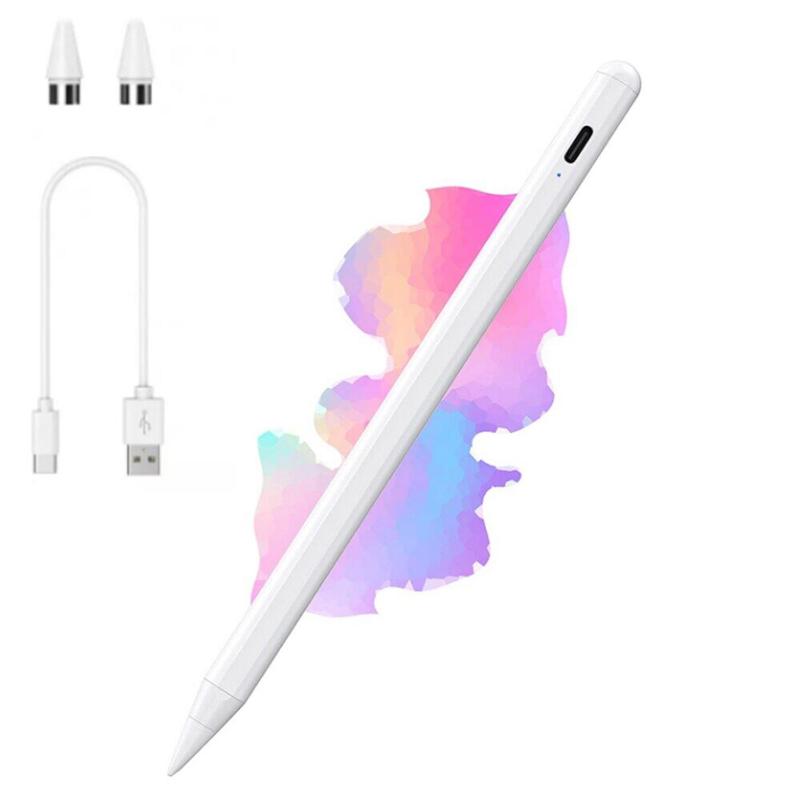 HMLXSH Universal Stylus Capacitive Touch Pen, USB Rechargeable Stylus Pen, Tablet & Computer Accessories for iOS Android Universal Tablet Phone, Tablet Writing Tool