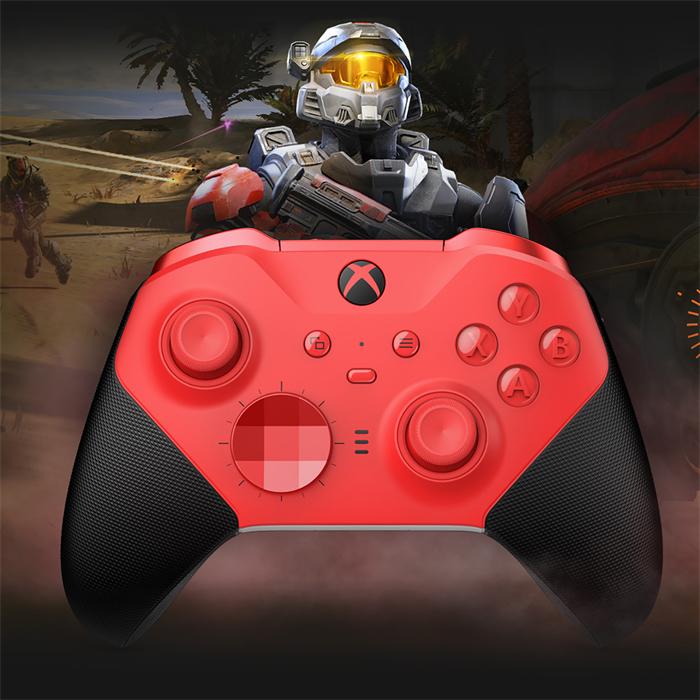 Xbox Elite Series 2 Wireless Controller - Red, Gaming Controller for Xbox Series