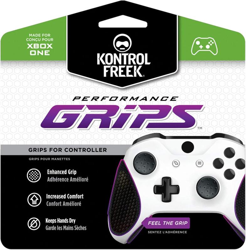 KontrolFreek Performance Grips for Xbox One and Xbox Series X Controller (Nightfall Black)