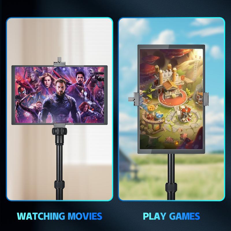 10.1''IPHONE display with built-in speakers, suitable for watching dramas, playing games and live broadcasting. Tablets Smartphone Cellphone