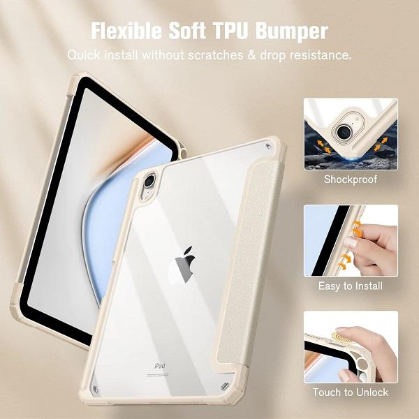 Fintie Hybrid Slim Case for iPad Mini 7 (A17 Pro, 2024)  iPad Mini 6th Gen 8.3