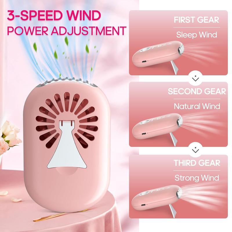 Mini Eyelash Fan Brushes Mini Lash Fan for Eyelash Extension Portable Lash Fan Dryer with 2PCS Brushes 3 Speed Eyelash Extension Supplies pixi  blush