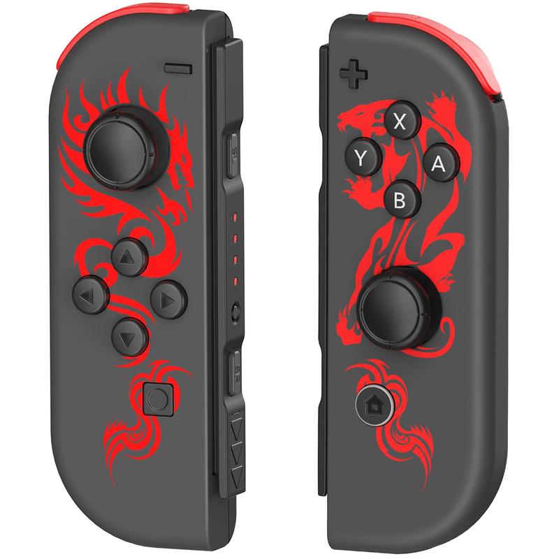 JORREP for Nintendo Switch Controller, Dragon Controllers for Switch Lite OLED, Replacement Controllers with Dual Vibration Wake-up nintendo switch