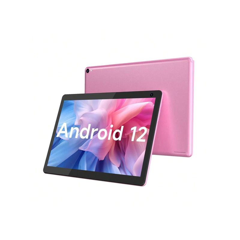 Tablet 10 Inch, Android 12 Tablet, 32GB ROM 512GB Expand Computer Tablets, Quad Core Processor 6000mAh Battery, 1280x800 IPS Touch Screen, 2+8MP Dual HD Camera, Bluetooth WiFi Tablet PC