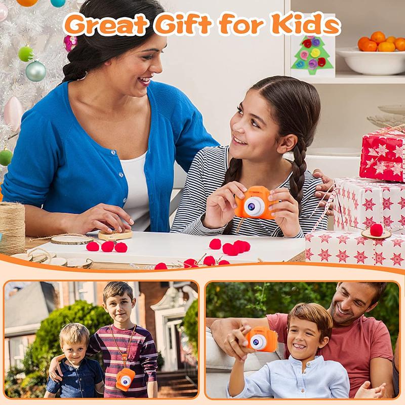 Dual Selfie Kids Camera - Mini Video Recorder for Boys and Girls PROGRACE