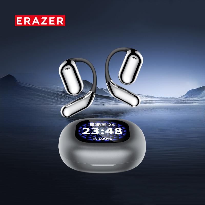 True Wireless Open Ear Earbuds Bluetooth 5.4, IPX5 Waterproof,35Hours Play time,OWS Headphones Immersive Premium Sound Long Distance Connection