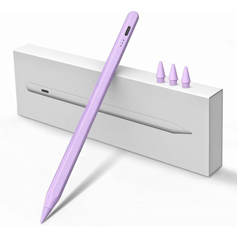 Stylus Pen for iPad, Apple Pencil W Palm Rejection&Tilt, 13 Mins Fast Charge,  iPad Pencil for iPad 6-10,iPad Pro11 12.9