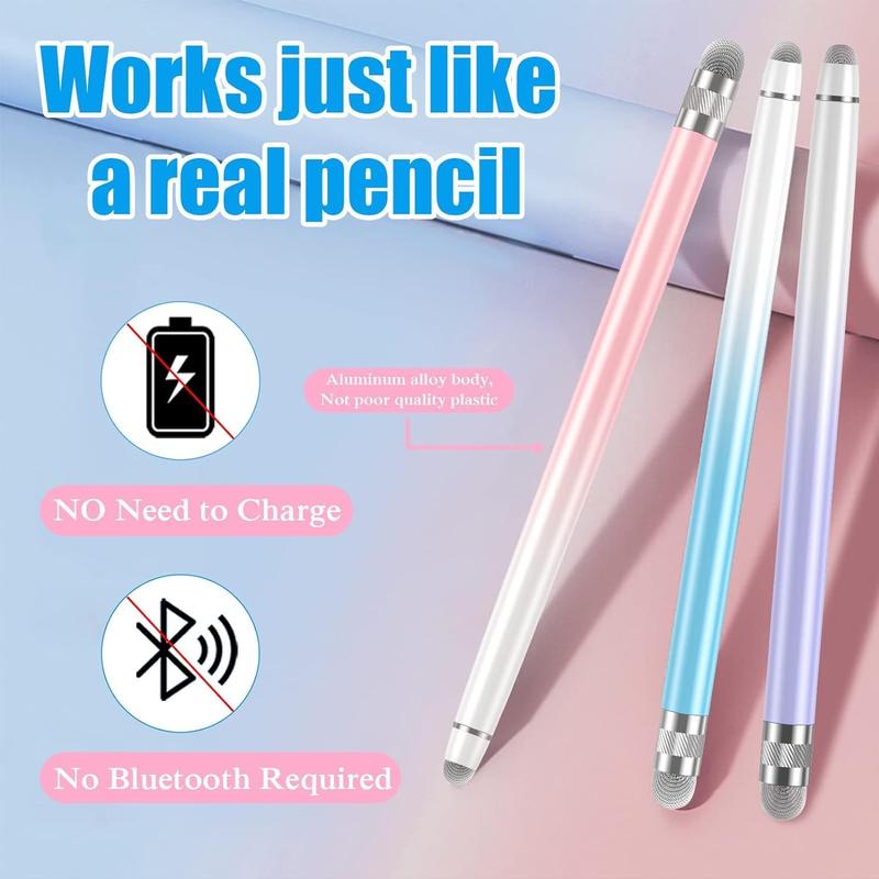 Durable Touch Screen Stylus Pen, Touch Screen Pen, Stylus Pen for iPhone iPad Tablet Android Microsoft Surface, Tablet & Computer Accessories Compatible with All Touch Screens