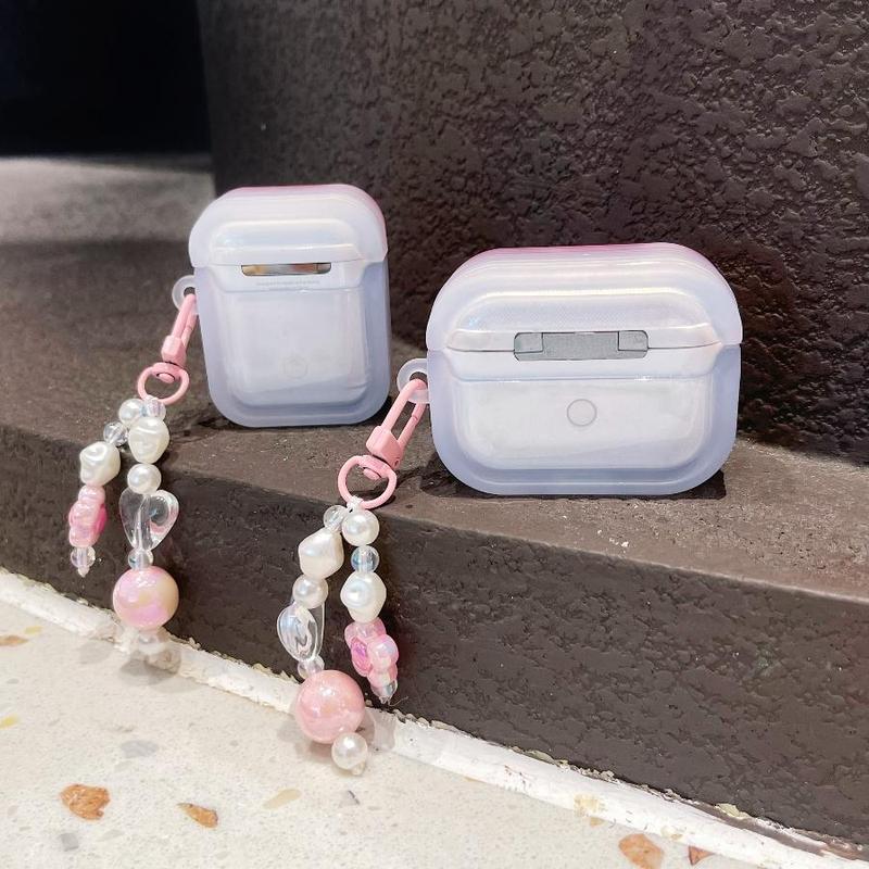 Cute Flower Design Earphone Case, Decorative Earphone Protector Cover, Earphone Accessories Compatible with AirPods