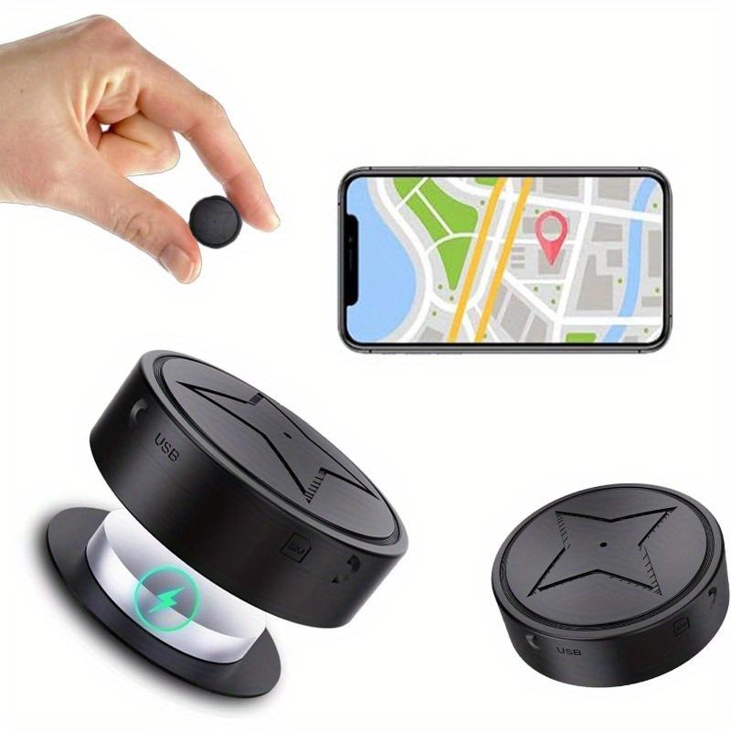 Vehicle GPS Tracker No Subscription Required, GPS Strong Magnetic Anti-Lost Vehicle Tracker, Minimum GPS Tracker Locator Real Time, Anti-Theft Micro GPS Tracking Device With Free App, 2024 Upgraded Version