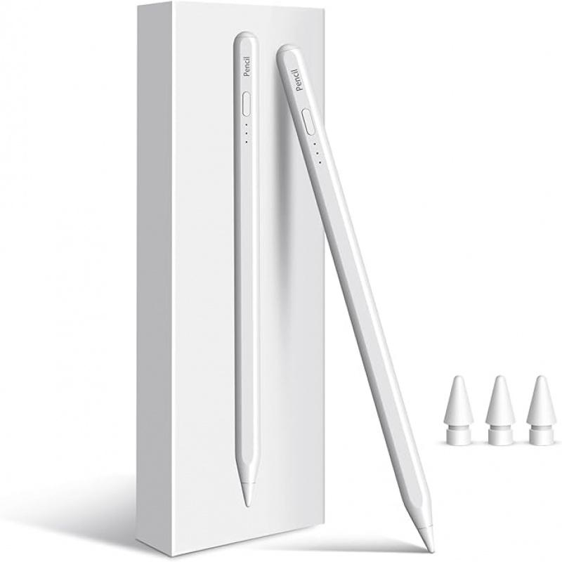 iPad Pencil 9th&10th Generation, 10 Mins Fast Charge Stylus Pen for Apple Pencil 1st 2nd iPad 6 7 8 9 10, iPad Pro 11