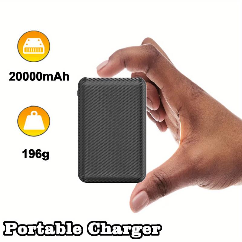 DC7.4V Portable Power Bank 20000mAh Portable Charger Heated Vests Battery USB 5V2.6A Output Phone External Battery For Heated Jacket Vest socks