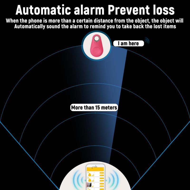 Smart GPS Tracker, Portable Lightweight Anti-loss Locator, Compact Lightweight Anti Loss Locator, Portable Precise Positioning Device