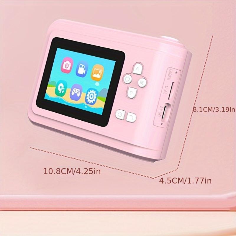 Instant Printing Camera, 2.4 Inch Large Screen Multifunctional APP Control Camera with Instant Printing, Fun Editing for Boys & Girls