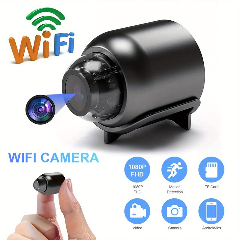 720P HD Mini Invisible Camera, with Real-Time Video WiFi Transmission, Self-Adhesive Installation, Non-Waterproof, USB Charging, Compatible with 2.4 3G 4G 5G Network, Portable Nanny Camera, Suitable for Home Safety, pet Monitoring, Remote Access through