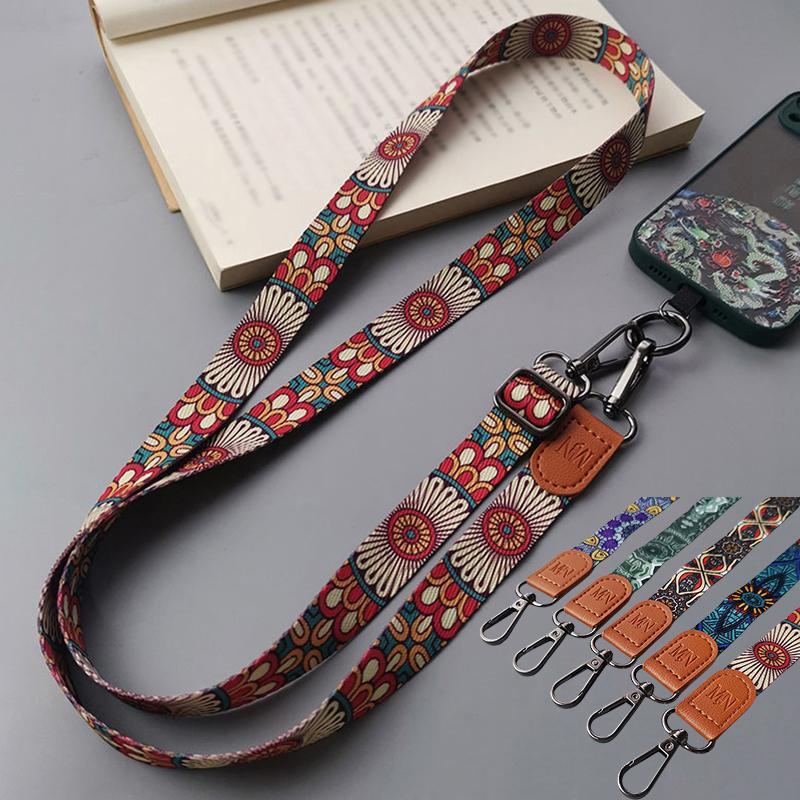 Adjustable Phone Lanyard, Multipurpose Crossbody & Neck Hanging  Dual-purpose Phone Strap, Phone Charm for Women & Men, Mobile Phone Accessories