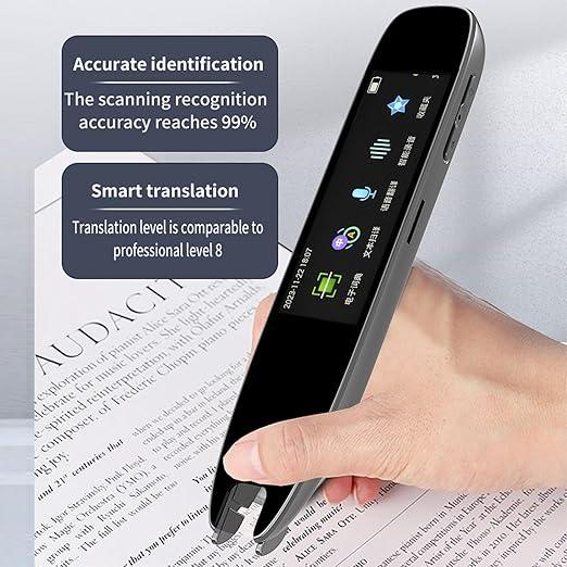 Christmas Gift, Translation Pen with Wifi, Versatile Translation Quick Check, Professional Translation Comparable To Professional Level 8 Translation Pen, 134 Languages Two-way Intercom, Online Scanning Supports 60 Languages Versatile Translation