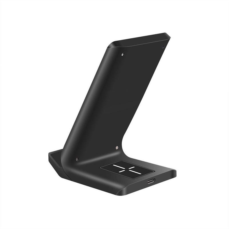 2 in 1 Fast Wireless Charger, 15W Wireless Fast Charging Stand, Wireless Charger Station for iPhone Series, AirPods Pro, Samsung Galaxy Note & Galaxy Buds