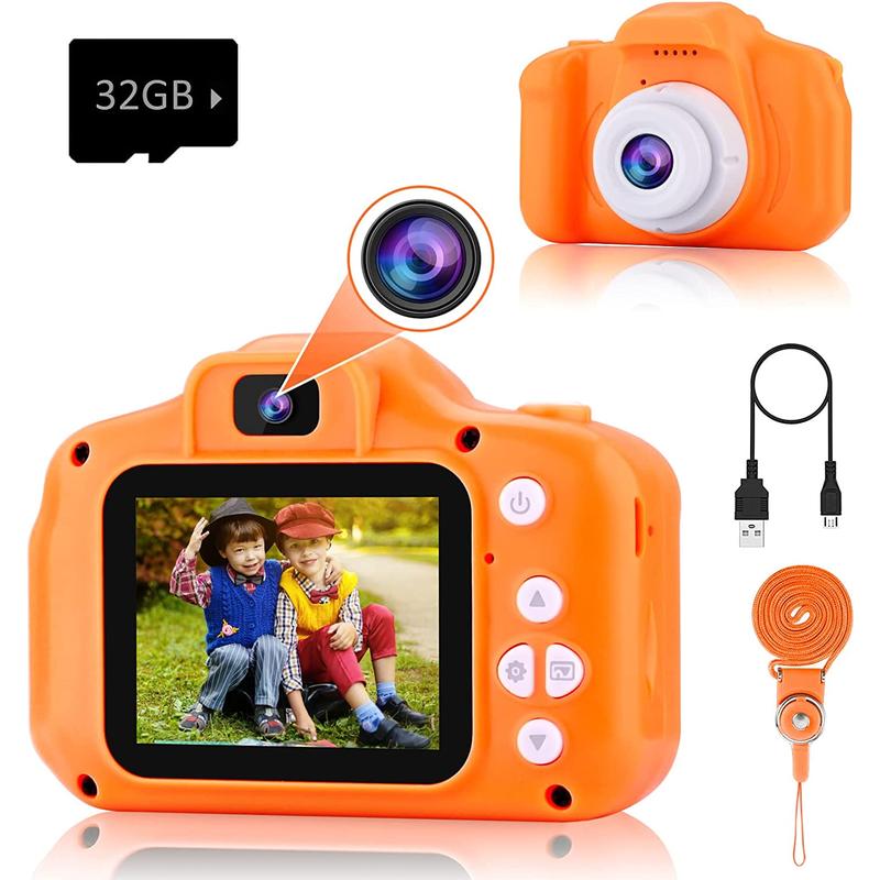 Dual Selfie Kids Camera - Mini Video Recorder for Boys and Girls PROGRACE