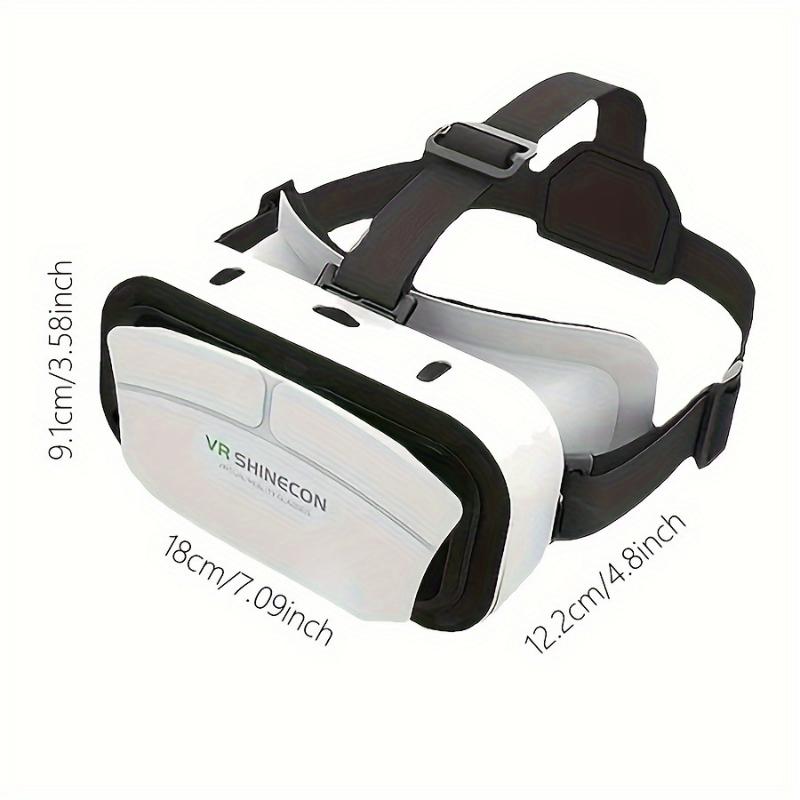 VR SHINECON IMAX Giant Screen Watching Immersive 3D Movie VR Glasses - Action Game, Age 14+, ABS Material