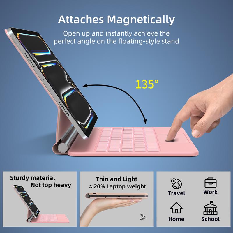 DVWDVW magnetic keyboard case for For iPad Pro 3 4 5 6 12.9