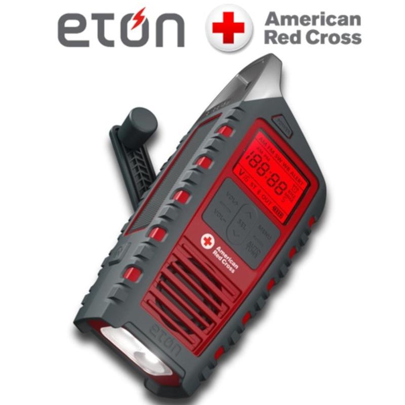 American Red Cross Odyssey | Bluetooth Weather Radio | Solar Powered & Portable