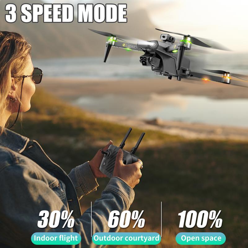 Drones with 4k camera for Adults Kids RC Quadcopter 5GHz WiFi Transmission  90° Electric Adjustable Lens 50x Zoom