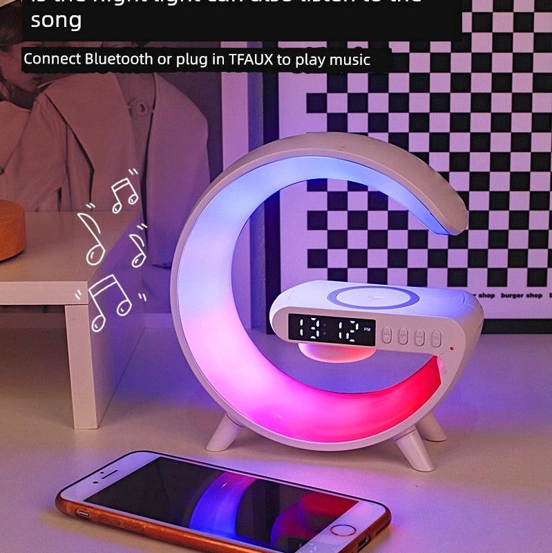 Wireless Bluetooth Speaker with Night Light - Perfect for Valentine's Day - Girl Design - Audio, Smartphone Birthday Digital Friend