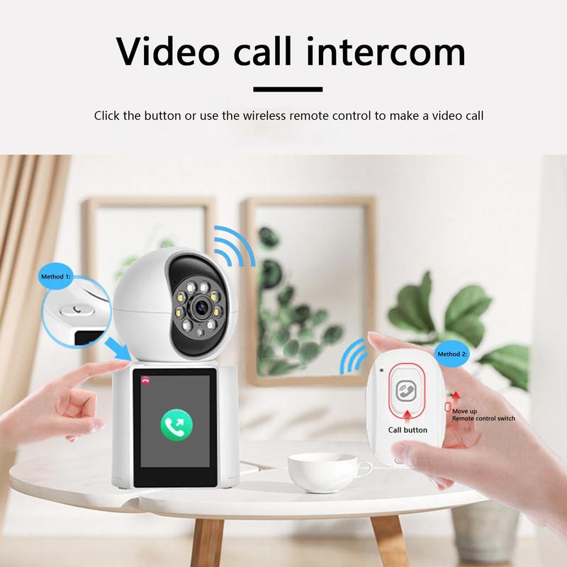 Wireless Security Camera, 2-way Video Call Security Camera, HD Security Camera with Night Vision, Mobile Phone Remote High Definition Monitoring Camera