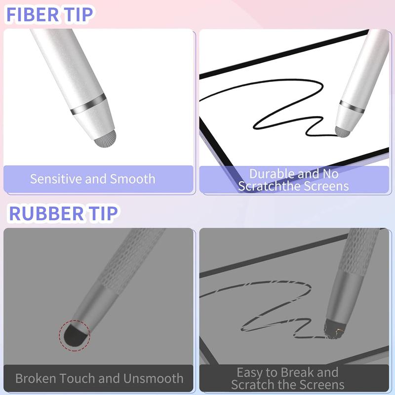 Durable Touch Screen Stylus Pen, Touch Screen Pen, Stylus Pen for iPhone iPad Tablet Android Microsoft Surface, Tablet & Computer Accessories Compatible with All Touch Screens