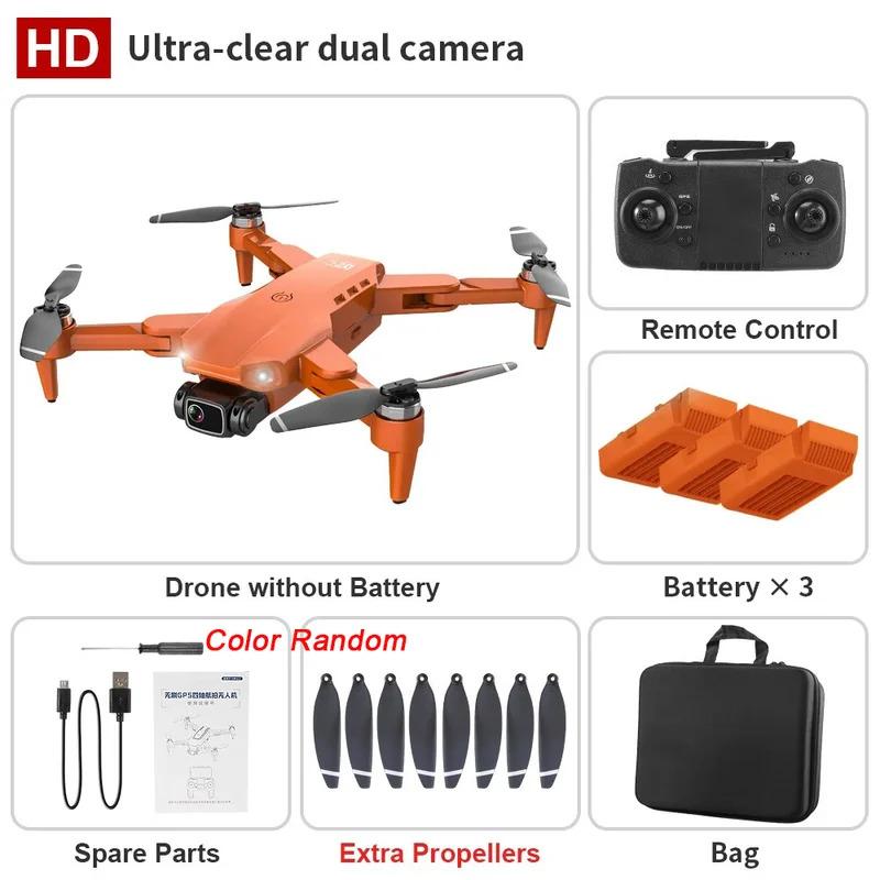 Drone L900 Pro 4K Professional 5G GPS HD Dual Camera Photography Brushless Foldable Quadcopter RC Distance 1.2KM Drones Toys