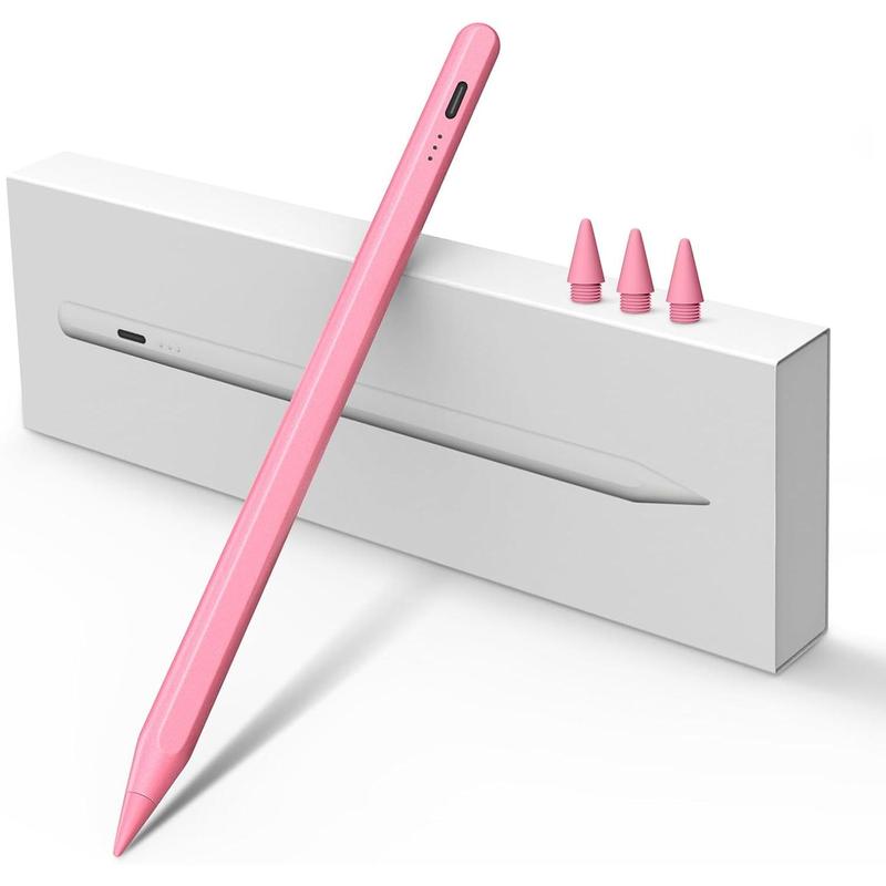 Stylus Pen for iPad, Apple Pencil W Palm Rejection&Tilt, 13 Mins Fast Charge,  iPad Pencil for iPad 6-10,iPad Pro11 12.9