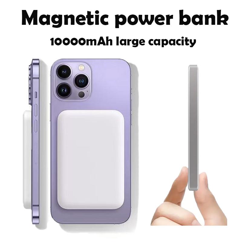 Magnetic power bank for Apple Watch iWatch AirPods iPhone external auxiliary battery pack quick wireless charger power bank power Mobile