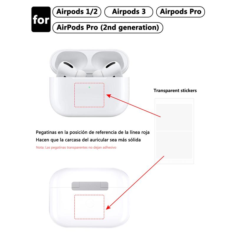 Fashion Butterfly Pattern Earphone Case with Pendant, 1 Count Decorative Earphone Protector Cover, Earphone Accessories Compatible with AirPods