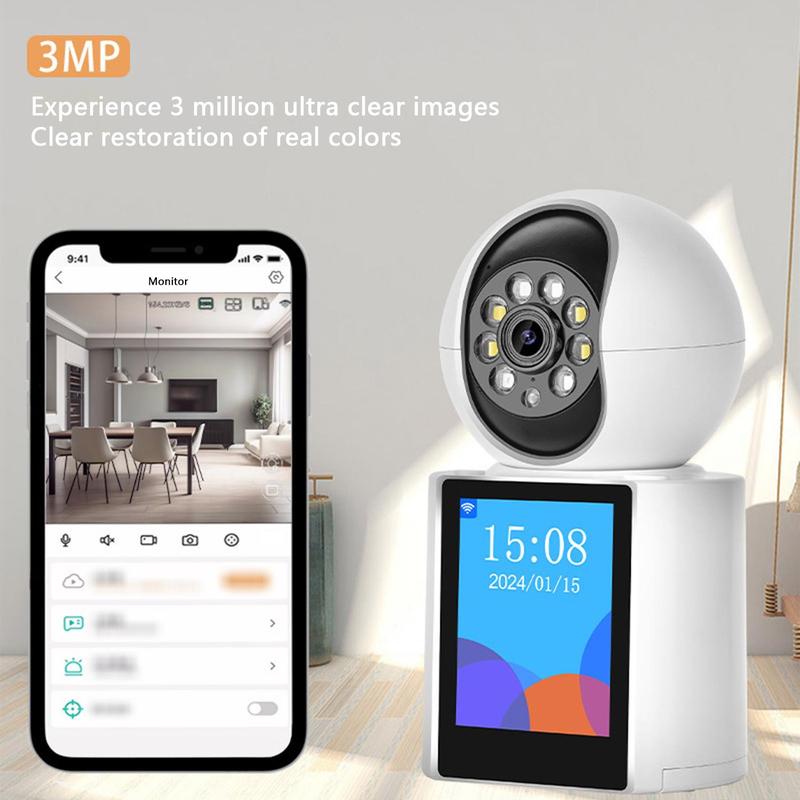 Wireless Security Camera, 2-way Video Call Security Camera, HD Security Camera with Night Vision, Mobile Phone Remote High Definition Monitoring Camera