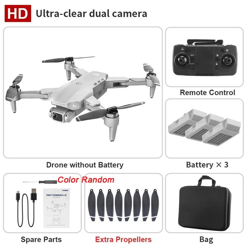 Drone L900 Pro 4K Professional 5G GPS HD Dual Camera Photography Brushless Foldable Quadcopter RC Distance 1.2KM Drones Toys