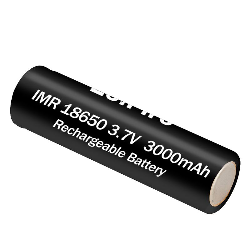 8 PCS Original 18650 battery Pointed battery Adaptive LED flashlight 3000 mAh Rechargeable battery 18650 lithium battery adaptation 3.7V Suitable for flashlight Battery electric fan radio