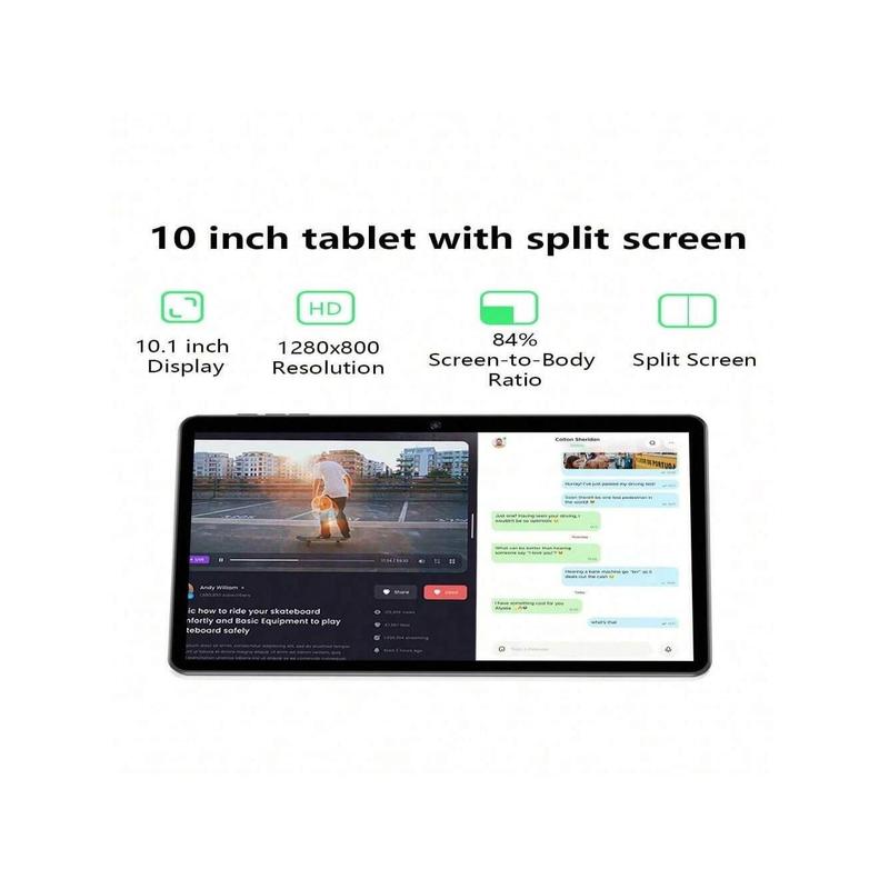 Tablet 10 Inch Android Tablets, Android 13 Tablet, 2GB RAM Quad Core Processor 32GB Storage Tablet Computer, GPS, FM, GMS Certification, IPS HD Screen, 6000mAh Long Battery Life Blue 182   5,000 Tablet 10 Inch Android Tablets, Android 13 Ta