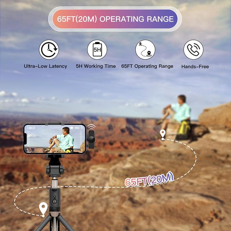 Compact Wireless Lavalier Microphone for iPhone Android Phone, 1 Count Clip-on Design Wireless Mic, Portable Plug & Play Mini Microphones For Video Audio Recording, Live Streaming, Teaching, Meeting, Vlog, Microphone for Smartphone, Laptop, Summer Gift