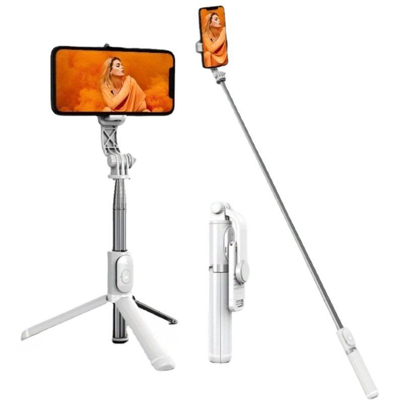 40-Inch Extendable Cell Phone Selfie Stick, 1 Count Smartphone Tripod Stand With Wireless Remote, Rotatable Selfie Stick For iPhone Samsung Android Smartphones