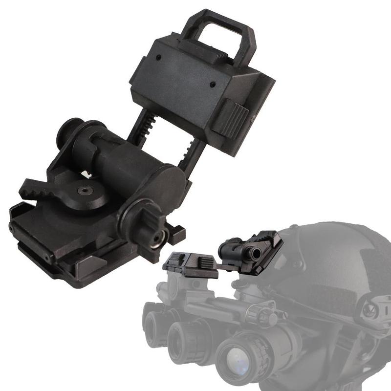 Tactical Helmet NVG Holder Bracket, Night Vision Goggles Holder Bracket Mount, Helmet Accessories for PVS15 18 GPNVG18, Outdoor Activity Props