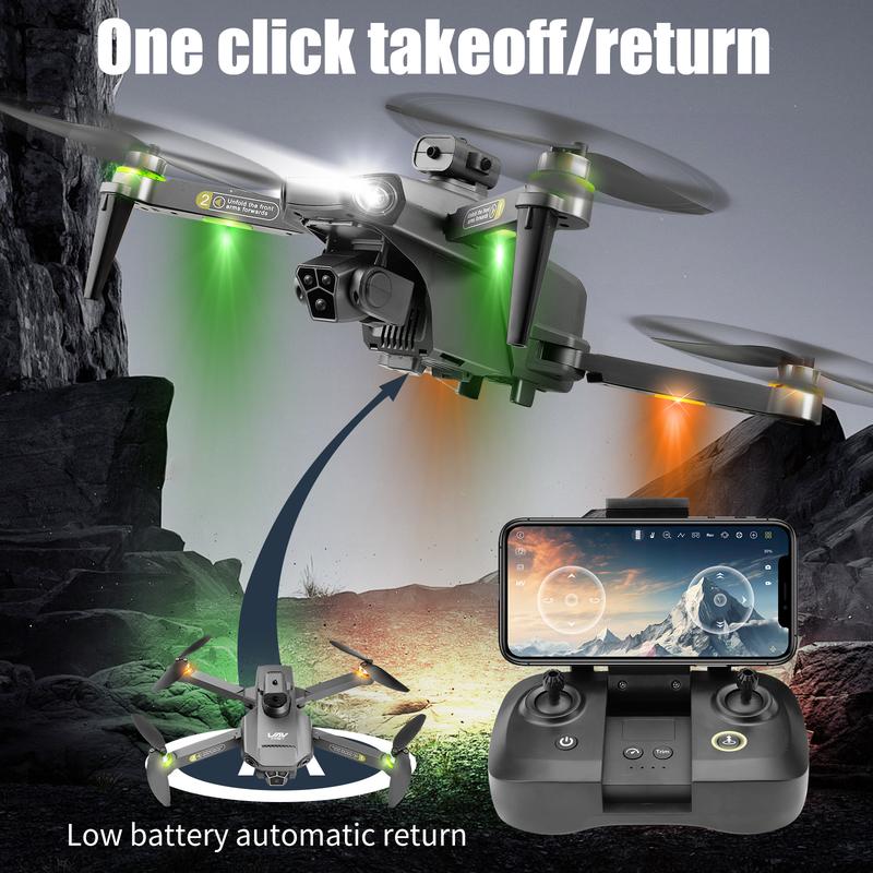 Drones with 4k camera for Adults Kids RC Quadcopter 5GHz WiFi Transmission  90° Electric Adjustable Lens 50x Zoom