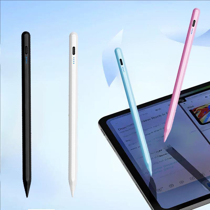 Universal Stylus Pen, 1 Count USB Rechargeable Stylus Pen, Precise Writing and Drawing Tool for Android iOS Windows iPad Tablets and Phones