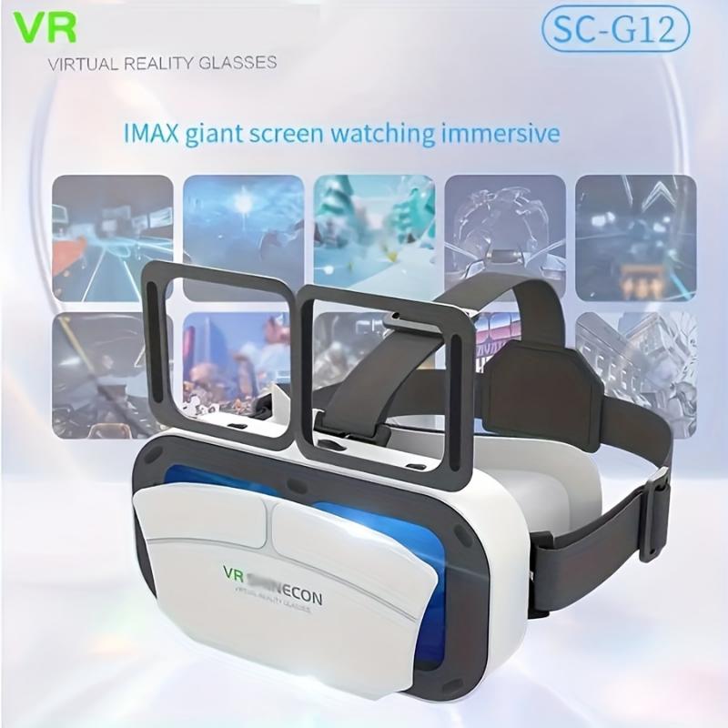 VR SHINECON IMAX Giant Screen Watching Immersive 3D Movie VR Glasses - Action Game, Age 14+, ABS Material